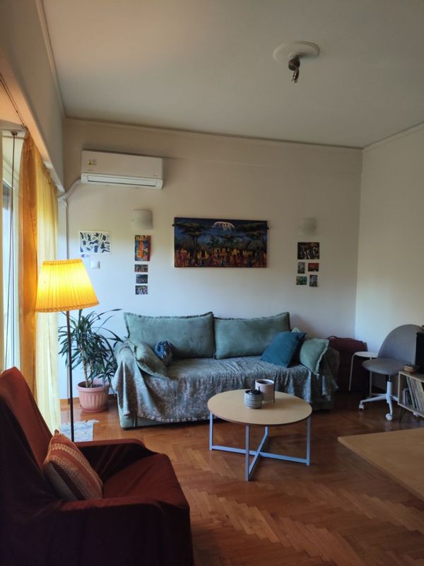 Charming apartment in the heart of Athens with a terrace and a view at Lykabettous Hill.