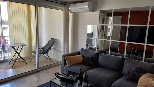 La maison de Lucile, c'est un petit cocon confortable dans la jolie ville de Sète.