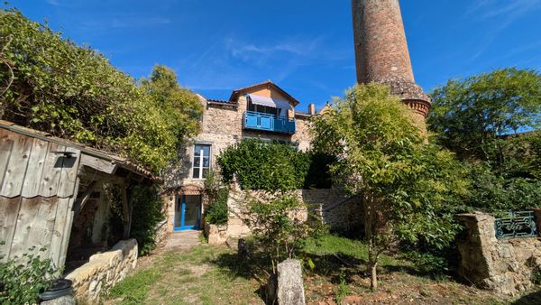 La maison bleue du Caudau