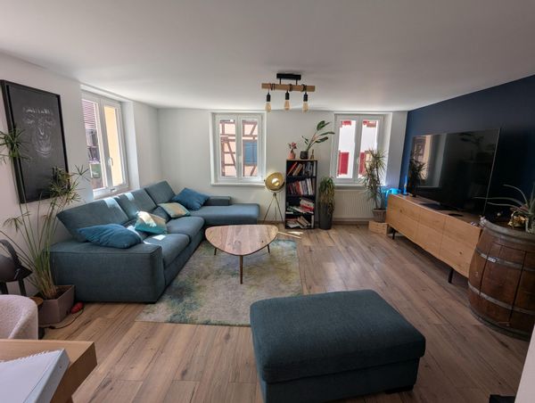 Maison familiale dans un petit village alsacien, à 20 km de Strasbourg