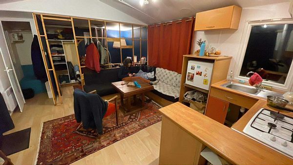 Mobil home dans un coin de paradis