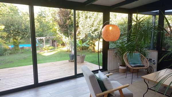 La maison ultra paisible à proximité des châteaux de la Loire.