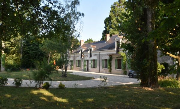 Appartement cosy avec grand jardin privatif dans un hameau au coeur des chateaux de la Loire