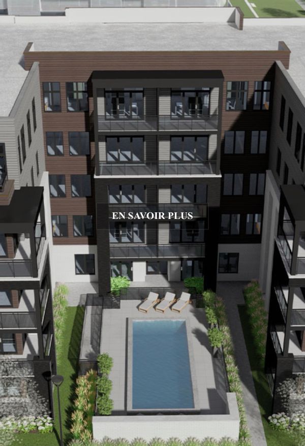 Appartement en banlieue du Grand Montréal, accessible en transport en commun