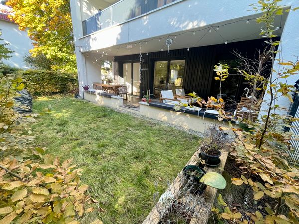Appartement 4 pièces en rez-de-chaussée avec petit jardin privatif et cloturé au calme