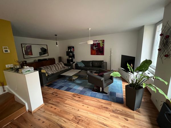 Le duplex de Christophe : écrin de verdure alliant calme et modernité