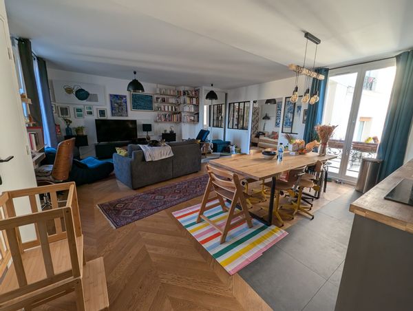 Appartement 2 chambres à deux pas de République et du canal St Martin