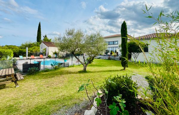 La maison d’Olivia & Benoît au coeur du vignoble du Pic Saint Loup