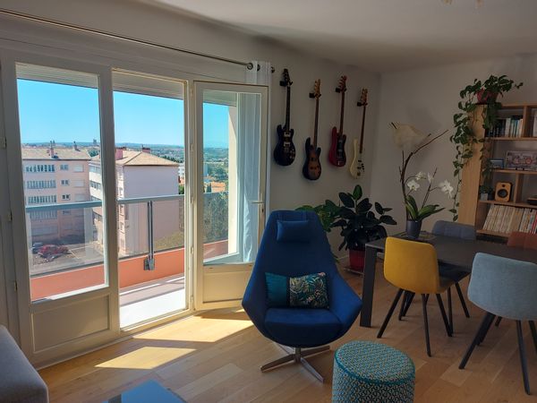 Appartement 2 chambres avec vue dégagée sur les environs de Béziers