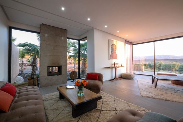 Villa aux abords de Marrakech avec une vue imprenable sur les montagnes de l'Atlas