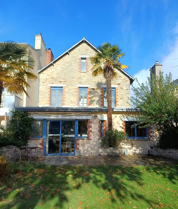 Maison confortable 4 chambres centre de Rennes jardin