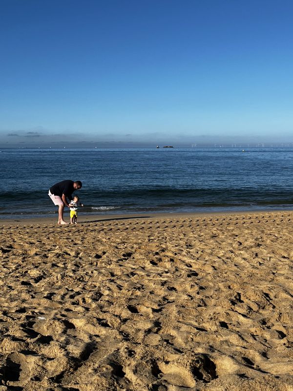 La maison de Bernard a 800 mètres de la mer, plage de sable, maion ideale pour les familles