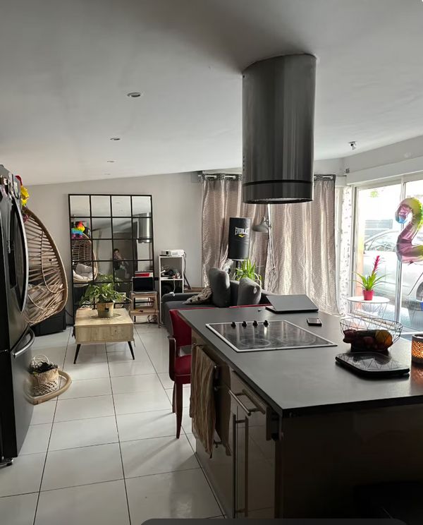 Maison de ville avec petit extérieur