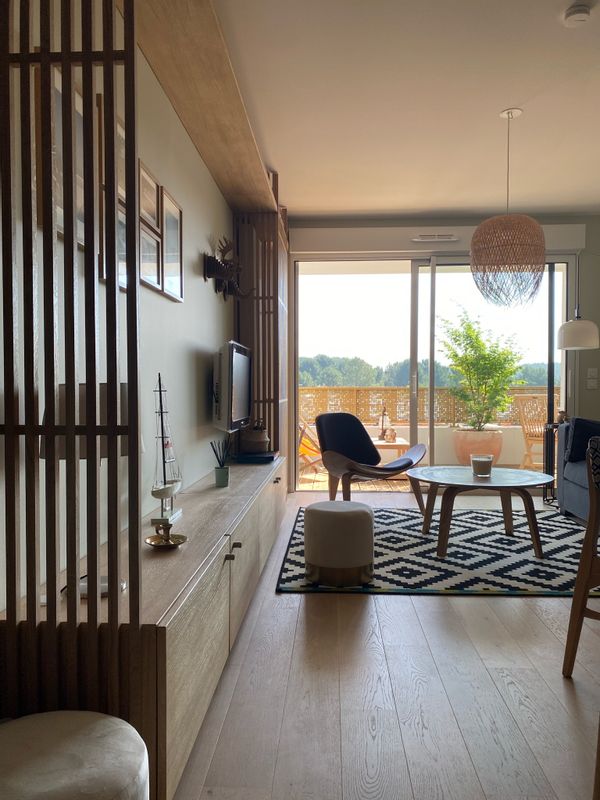 Appartement  cosy pour 2 personnes entre l'océan Atlantique et la forêt landaise