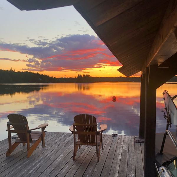 Le chalet Murdock au Lac Clair