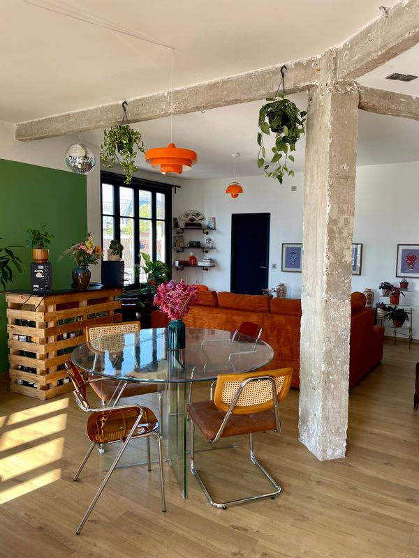 Appartement lumineux hyper centre de Lille, style industriel