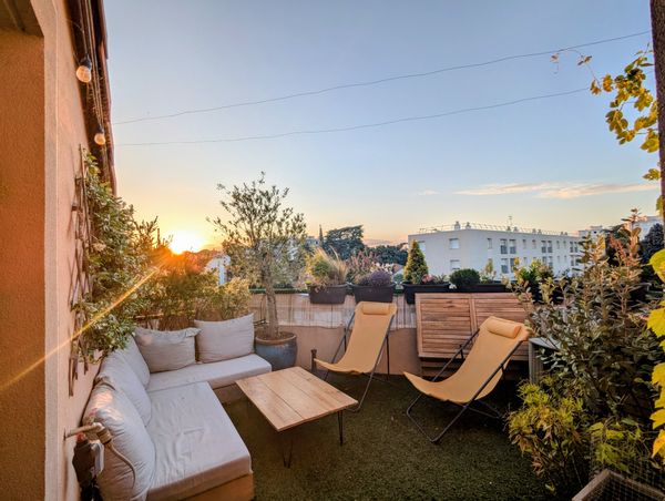 La terrasse en ville de Lélia & Arnaud