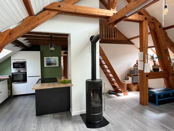 Logement 3 chambres entre lac et montage