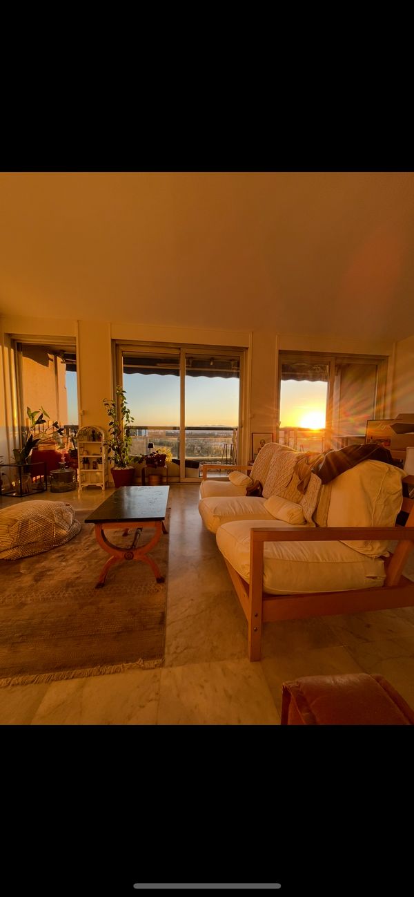 Appartement avec vue imprenable sur la Saône à la Croix Rousse