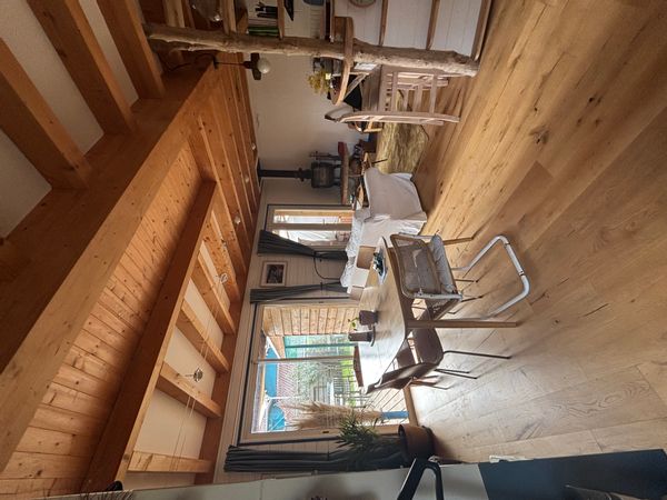 Maison familiale en bois proche de l'océan