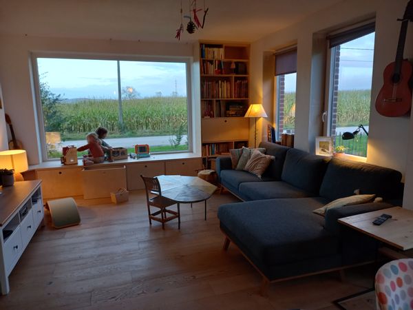 La maison de Maud et Matthieu   Une maison d'artiste, très lumineuse, paradis pour les enfants