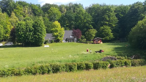 Grande maison d'architecte en A dans le pays d'Emma Bovary de Gustave Flaubert à 30 mn de Rouen