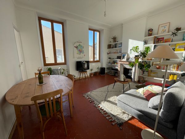 Le joli T3 marseillais de Raphaëlle et François