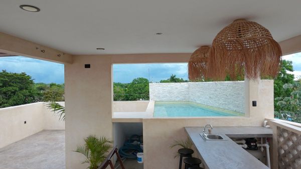 Departamento moderno con rooftop y piscina en zona céntrica