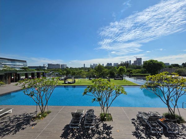 Condominium neuf (2024) - profitez de l'espace detente après une journée de visite (piscine et gym)