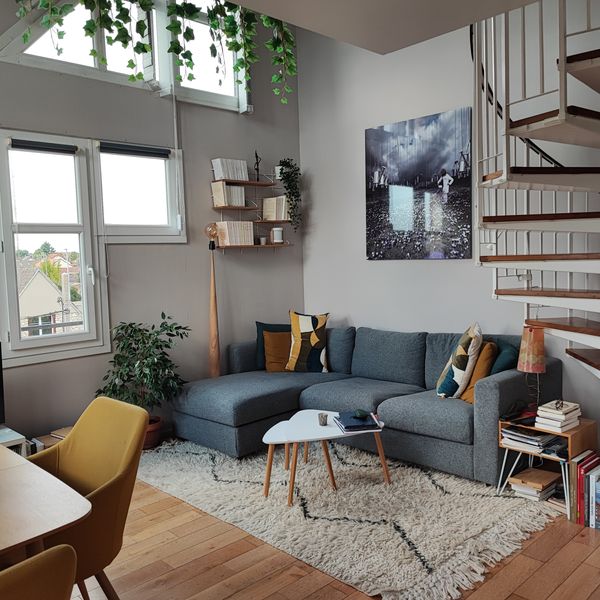 Le duplex de Catherine en centre ville avec terrasse