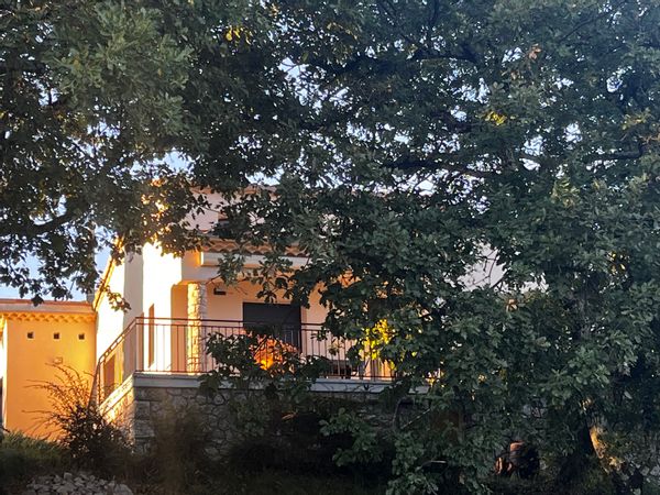 Maison sur terrain arboré