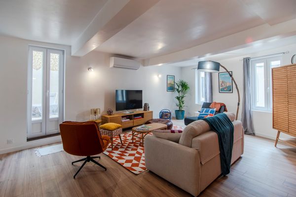 Le baron - Appartement centre ville clim/terrasse/parking