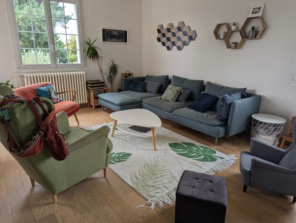 Grande maison au calme, au coeur des châteaux de la Loire.