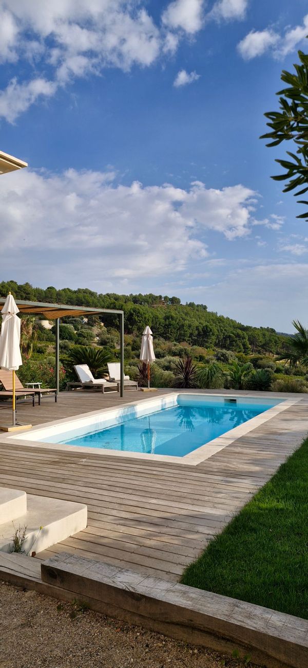 Maison au calme avec vue mer, vignes et oliviers – La Cadière-d’Azur