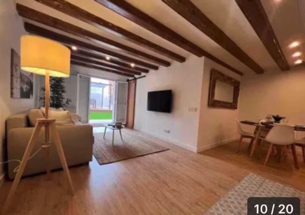 Loft with garden in Sagrada Familia Barcelona