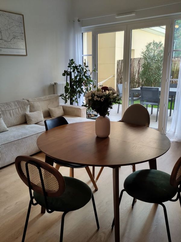 Appartement familial avec jardin à Chelles – accès 15min Paris