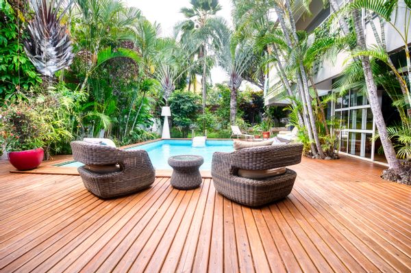 Villa Familiale en cœur de ville dans havre de paix.