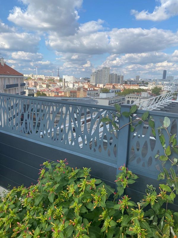 Appartement toit terrasse aux Portes de Paris.