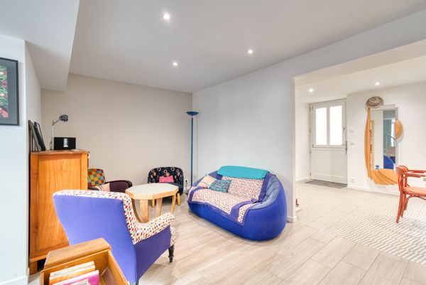 La maison de Evelyne et Pierre. Un havre de paix en hypercentre de La Rochelle.