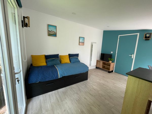 Studio cocooning au cœur du Morbihan. Situé dans le Golf du Morbihan.