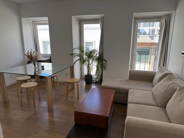 Appartement 2 chambres à 10 min de Belém, Lisbonne. Vue sur le Tage.