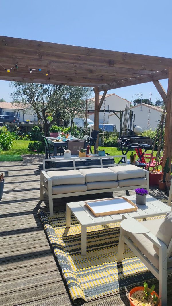 La maison de Joris et Christine, une parenthèse pour des vacances au bord de la mer, à Pornic.