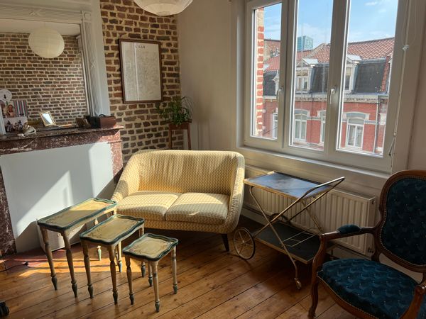 Appart 2 pers, cosy, typique, proche gares & Vieux-Lille