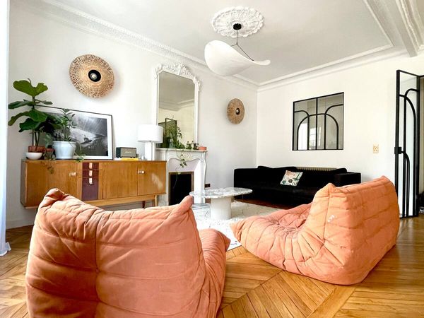 3-bedrooms, 2-bath family appartement, just renovated, in Paris 17ths