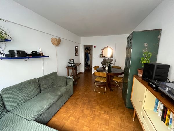 Appartement 1 chambre double exposition à Paris 12ème