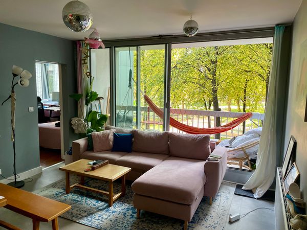 Appartement lumineux à Paris (La Villette) – 2 chambres privées