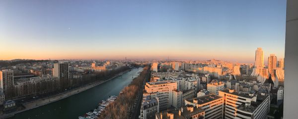 Apt 45 m² cosy, vue sur tout Paris