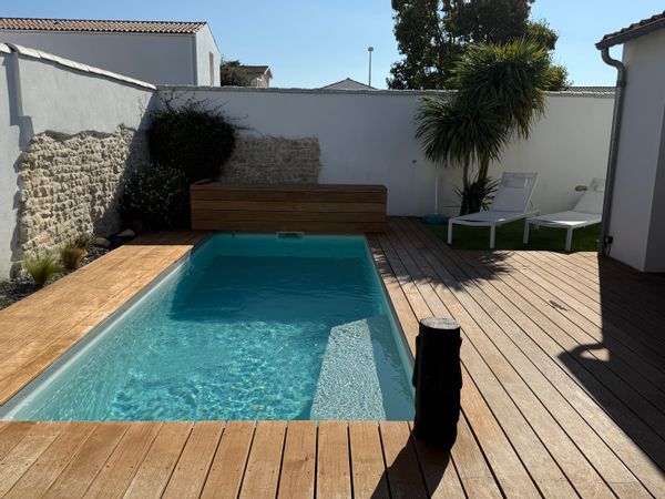 Une chambre indépendante dans la maison de Sylvie et Christophe.