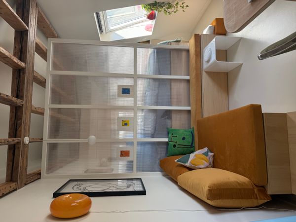 Petit nid dans le ciel de Paris