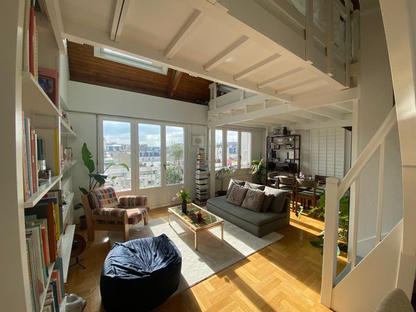 Duplex 2 chambres Paris Rive Gauche